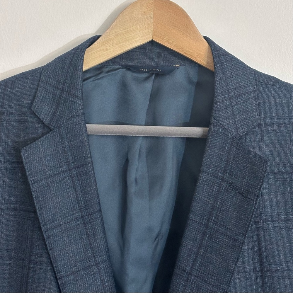 BROOKS BROTHERS Regent Fit Plaid Blazer - Blue, Teal